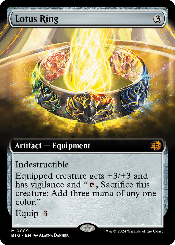 Lotus Ring (Extended Art) [Outlaws of Thunder Junction: The Big Score] | I Want That Stuff Brandon