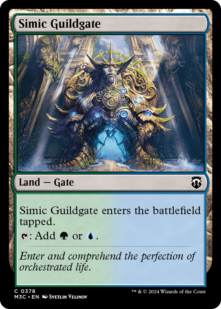 Simic Guildgate (Ripple Foil) [Modern Horizons 3 Commander] | I Want That Stuff Brandon