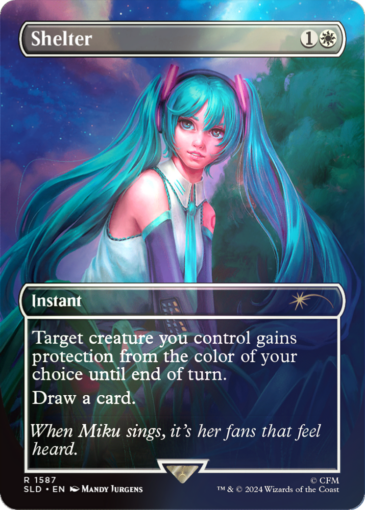 Shelter (Rainbow Foil) [Secret Lair Drop Series] | I Want That Stuff Brandon
