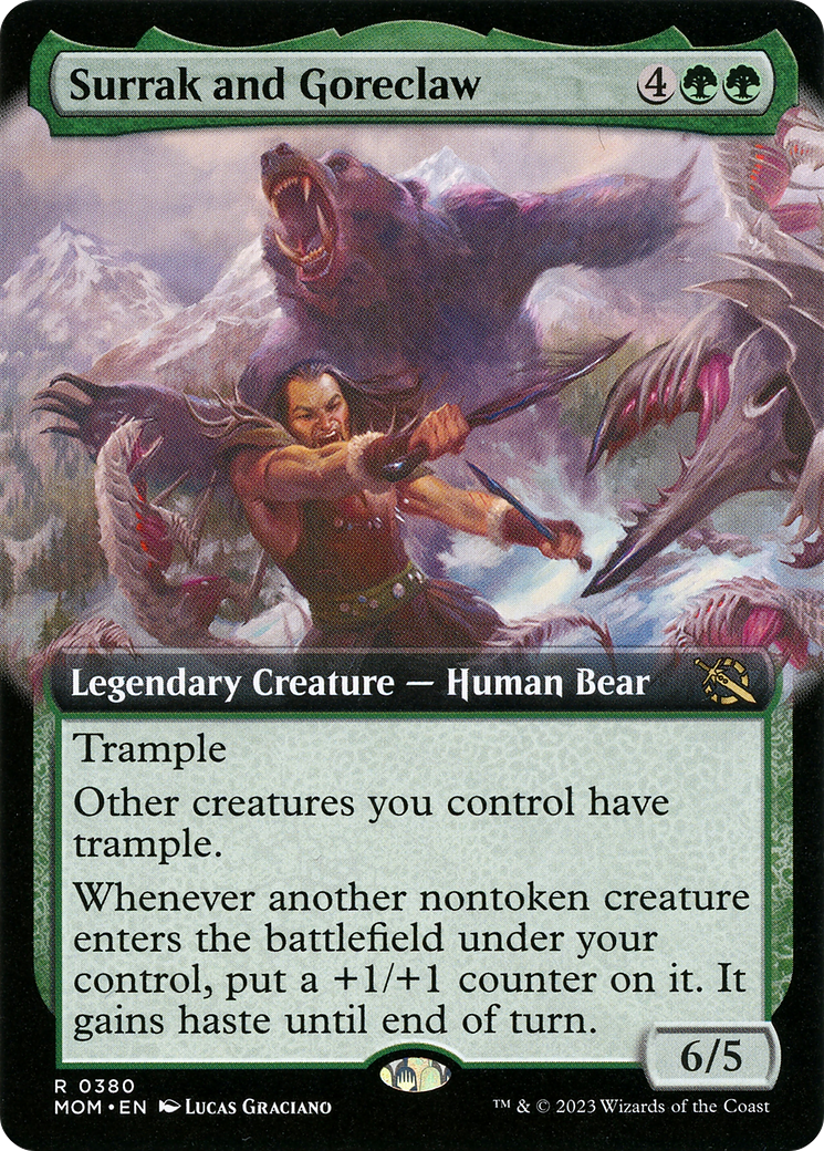 Surrak and Goreclaw (Extended Art) [March of the Machine] | I Want That Stuff Brandon