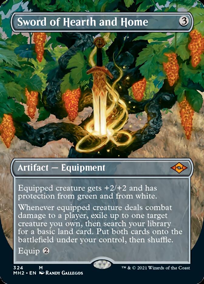 Sword of Hearth and Home (Borderless Alternate Art) [Modern Horizons 2] | I Want That Stuff Brandon