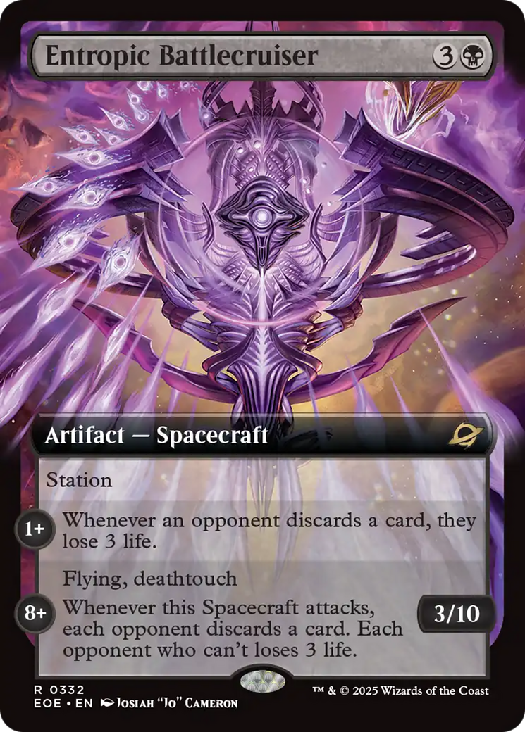 Entropic Battlecruiser (Extended Art) [Edge of Eternities] | I Want That Stuff Brandon