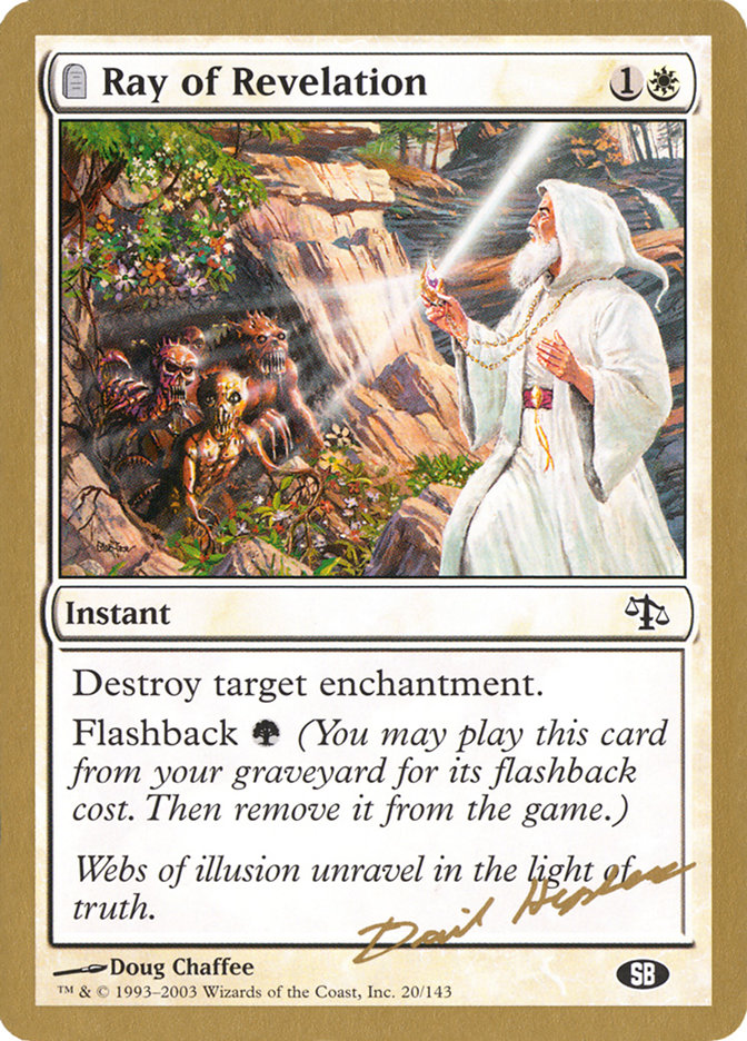 Ray of Revelation (Dave Humpherys) (SB) [World Championship Decks 2003] | I Want That Stuff Brandon