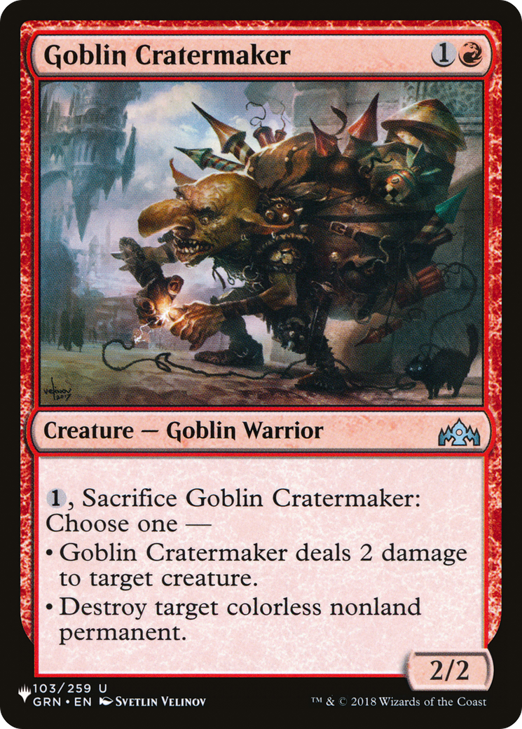 Goblin Cratermaker [The List] | I Want That Stuff Brandon