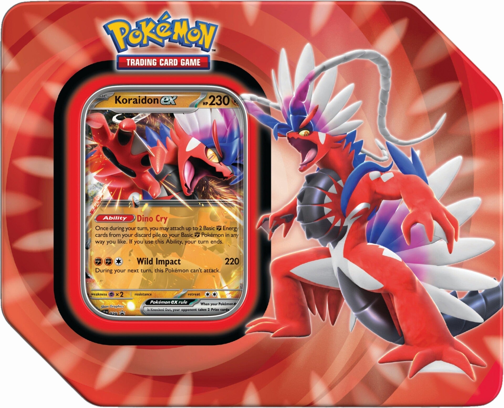 Paldea Legends Tins (Koraidon ex) | I Want That Stuff Brandon