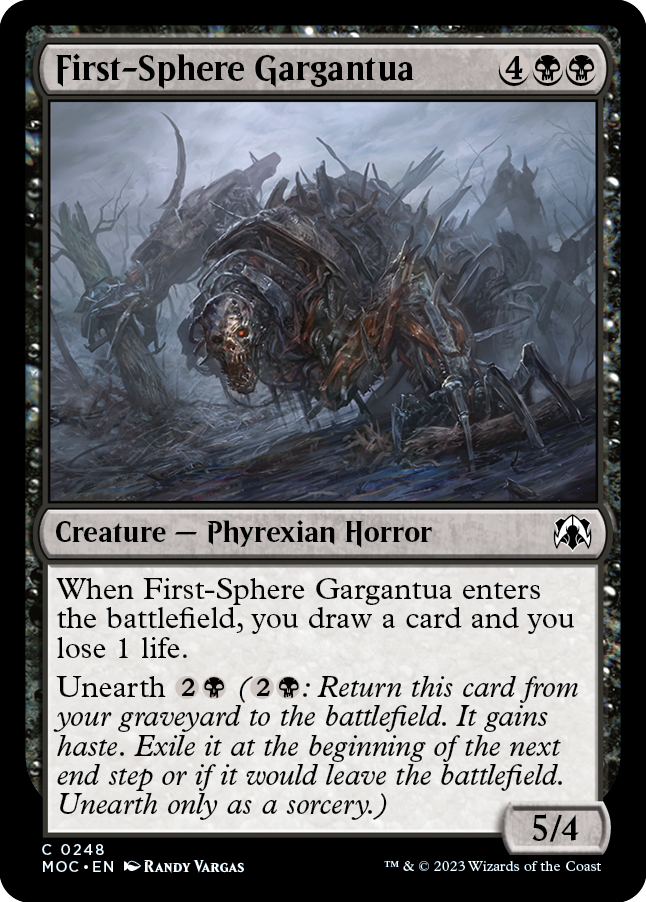 First-Sphere Gargantua [March of the Machine Commander] | I Want That Stuff Brandon