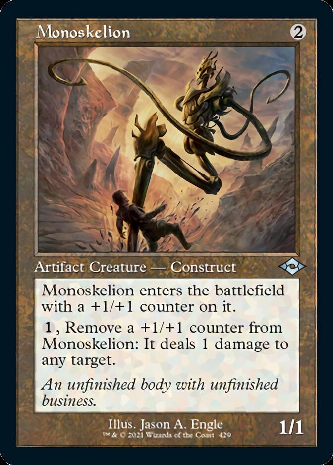 Monoskelion (Retro Foil Etched) [Modern Horizons 2] | I Want That Stuff Brandon