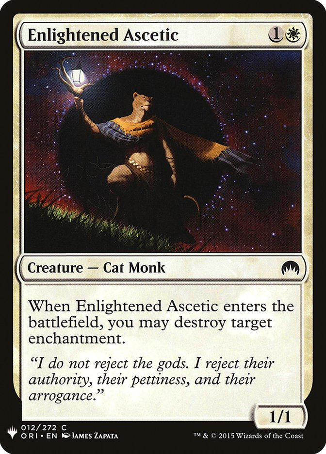 Enlightened Ascetic [Mystery Booster] | I Want That Stuff Brandon