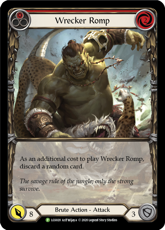 Wrecker Romp (Red) [LGS020] (Promo) | I Want That Stuff Brandon