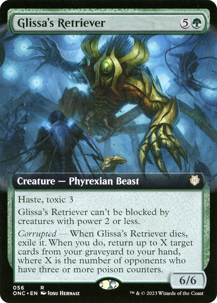 Glissa's Retriever (Extended Art) [Phyrexia: All Will Be One Commander] | I Want That Stuff Brandon