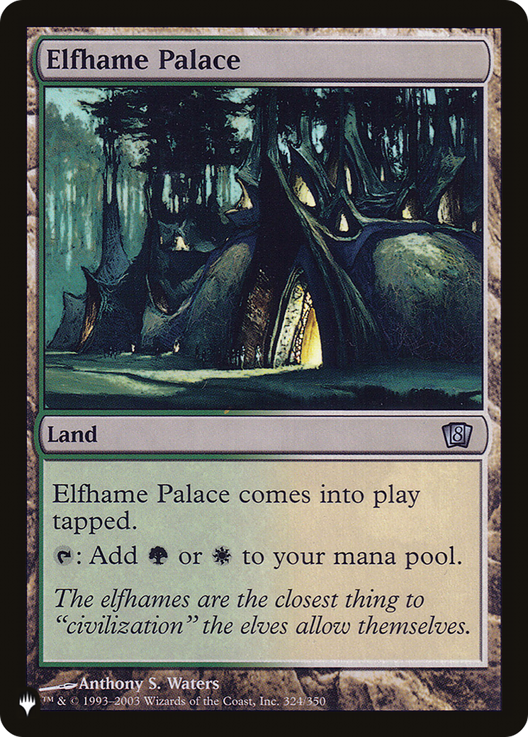 Elfhame Palace [The List] | I Want That Stuff Brandon
