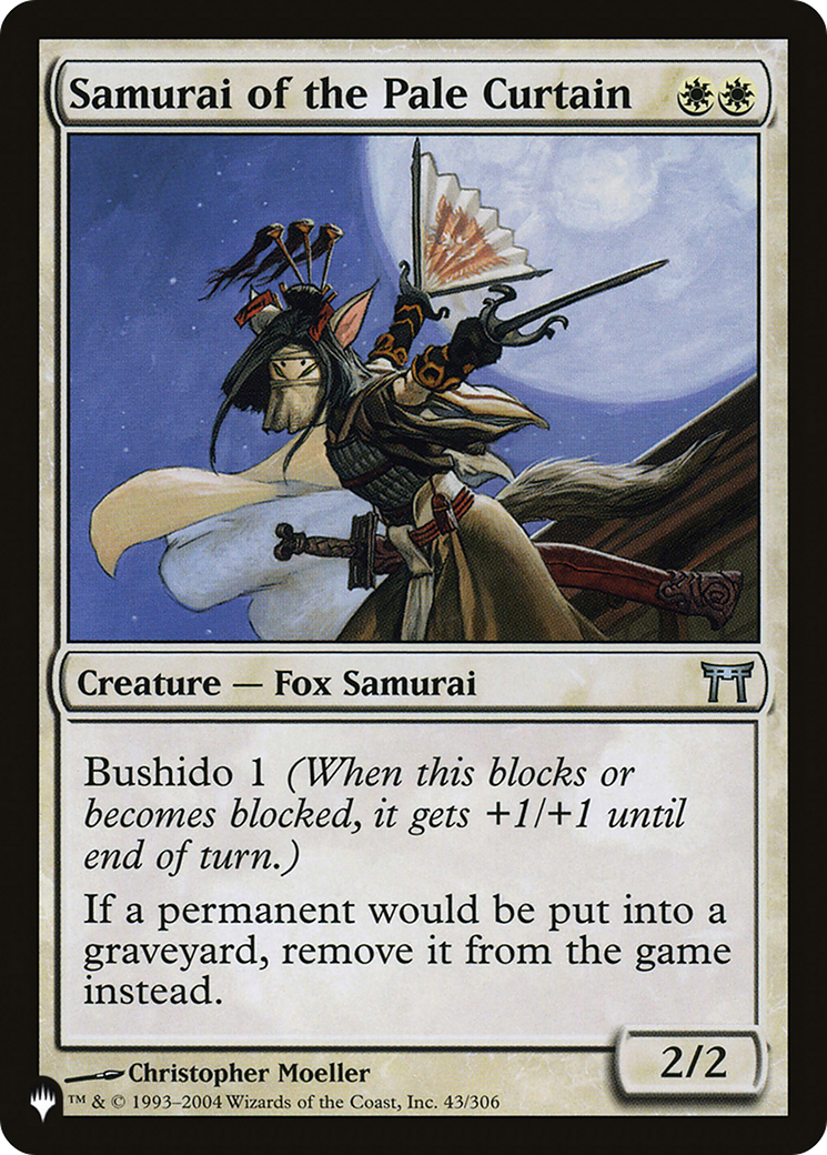 Samurai of the Pale Curtain [The List Reprints] | I Want That Stuff Brandon