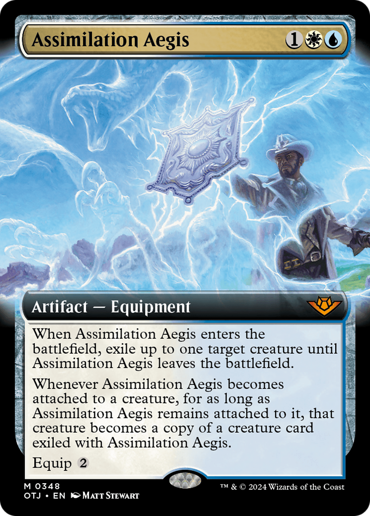 Assimilation Aegis (Extended Art) [Outlaws of Thunder Junction] | I Want That Stuff Brandon