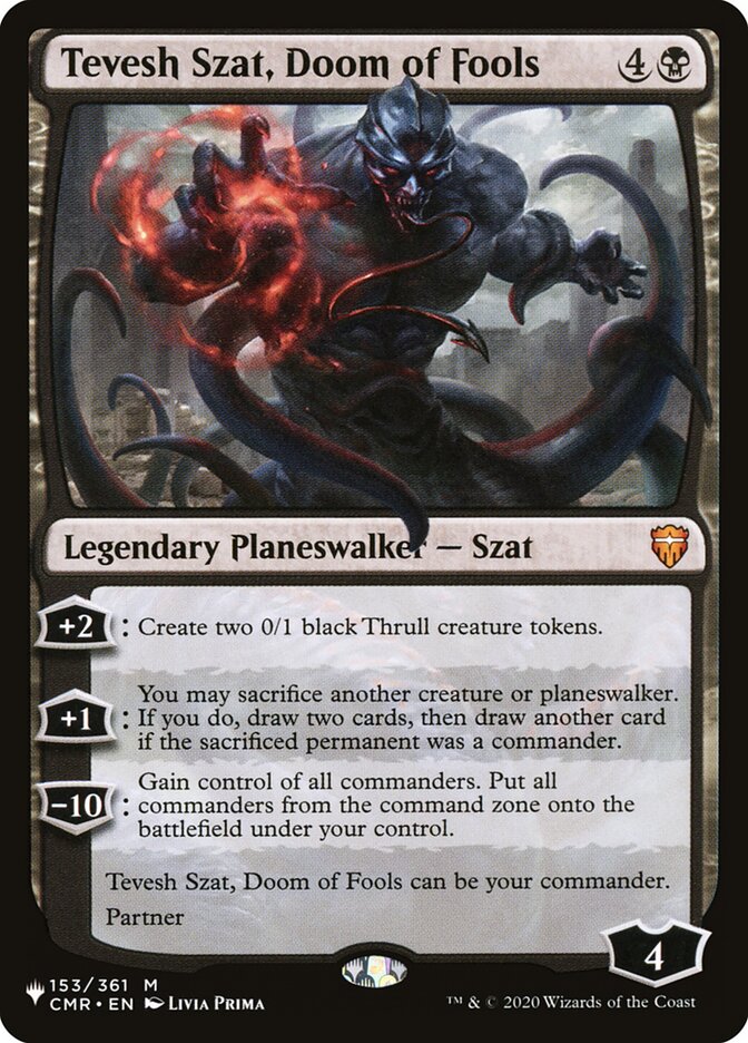 Tevesh Szat, Doom of Fools [The List] | I Want That Stuff Brandon