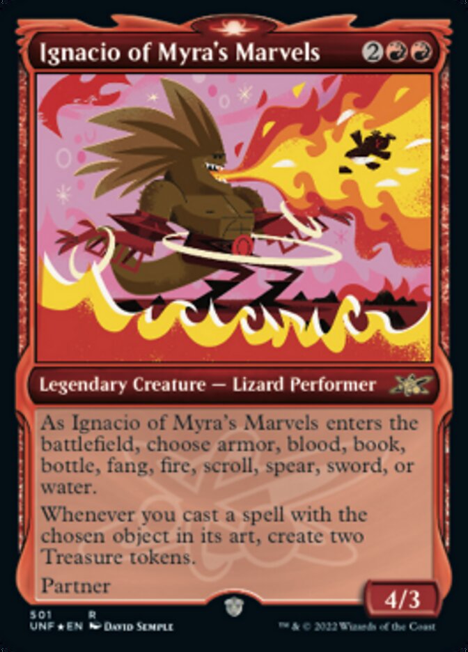 Ignacio of Myra's Marvels (Showcase) (Galaxy Foil) [Unfinity] | I Want That Stuff Brandon