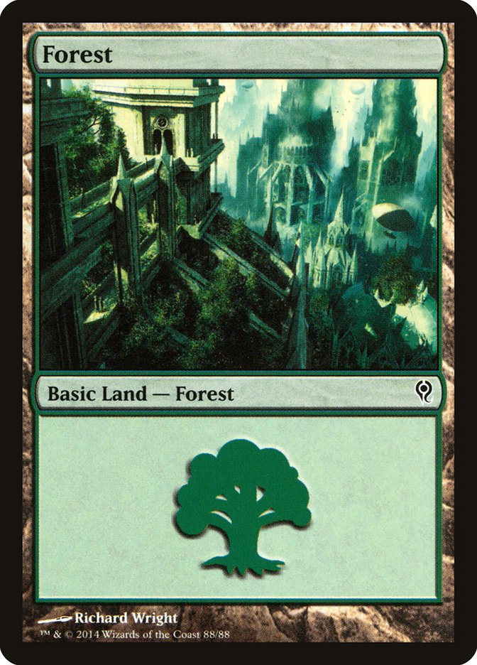 Forest (88) [Duel Decks: Jace vs. Vraska] | I Want That Stuff Brandon