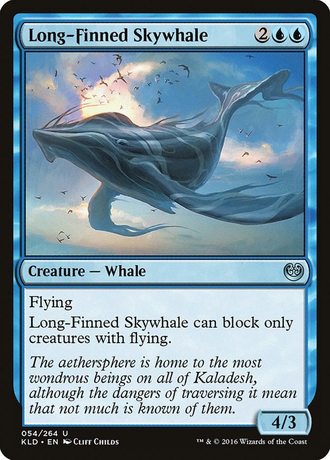 Long-Finned Skywhale [Kaladesh] | I Want That Stuff Brandon