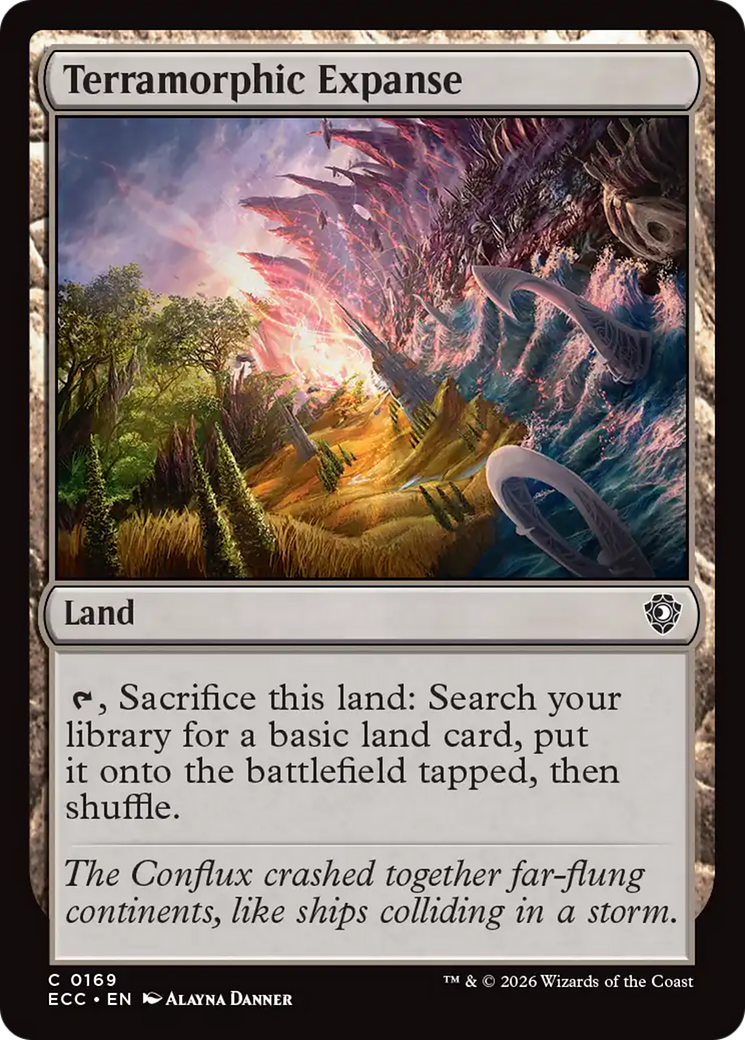 Terramorphic Expanse [Lorwyn Eclipsed Commander] | I Want That Stuff Brandon