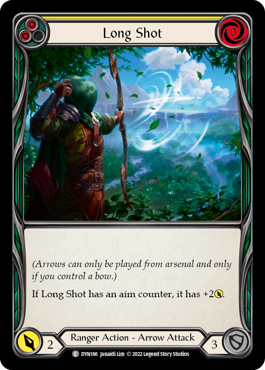 Long Shot (Yellow) [DYN166] (Dynasty) | I Want That Stuff Brandon
