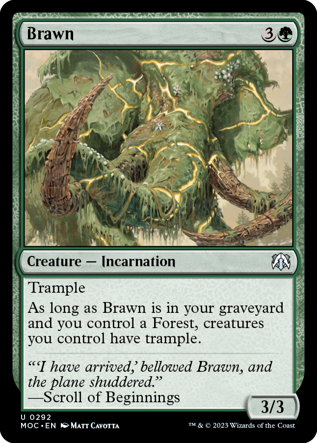 Brawn [March of the Machine Commander] | I Want That Stuff Brandon