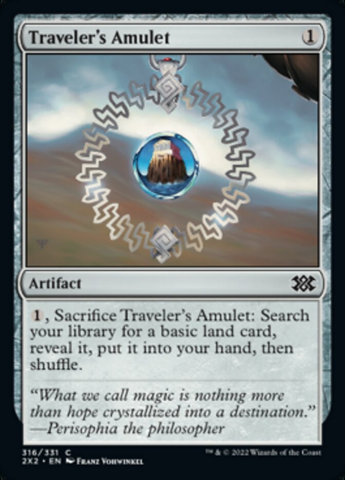 Traveler's Amulet [Double Masters 2022] | I Want That Stuff Brandon