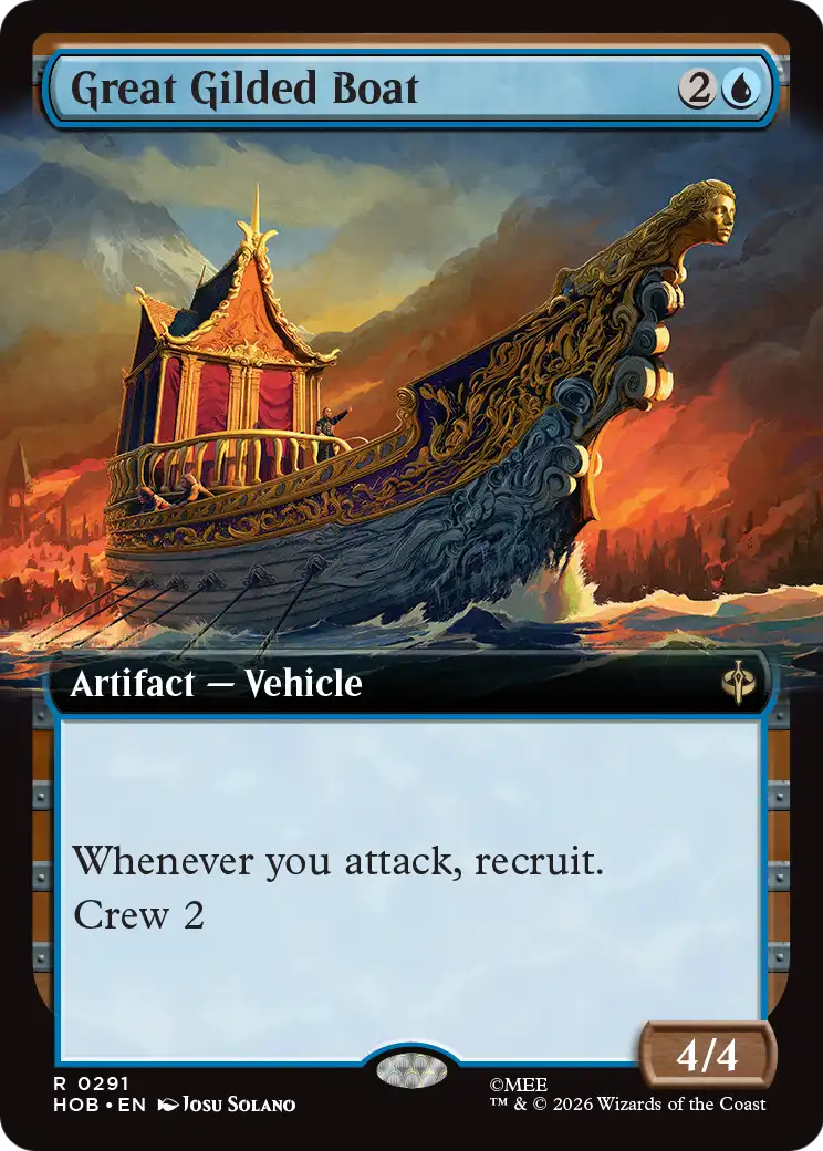Great Gilded Boat (Extended Art) [The Hobbit] | I Want That Stuff Brandon