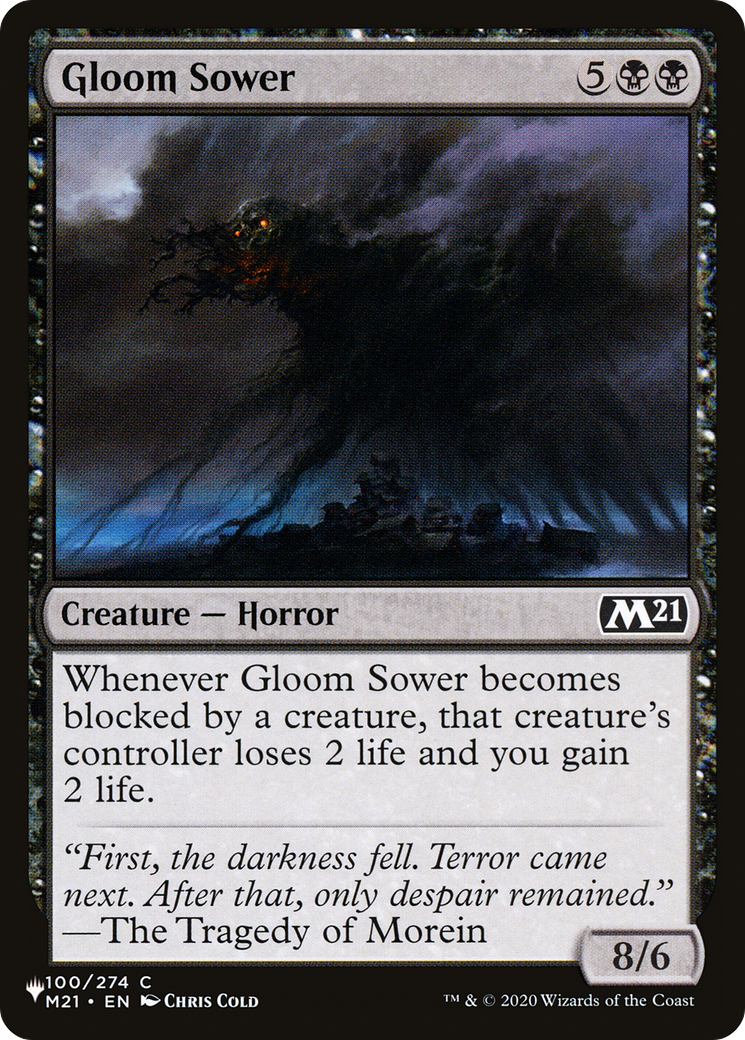 Gloom Sower [The List] | I Want That Stuff Brandon