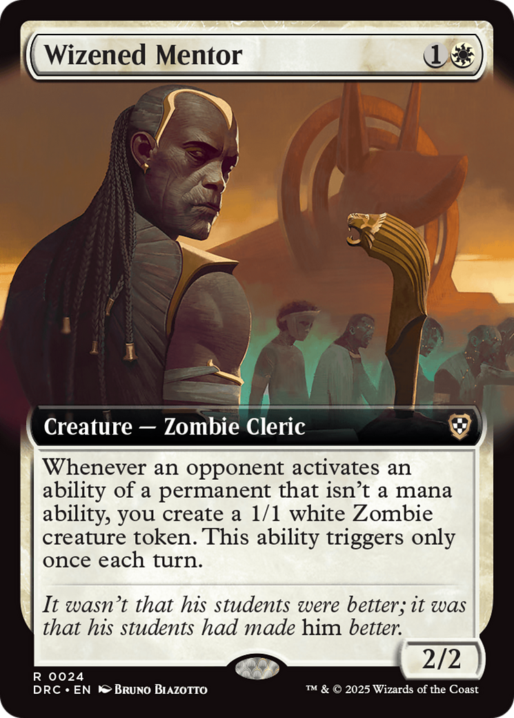 Wizened Mentor (Extended Art) [Aetherdrift Commander] | I Want That Stuff Brandon