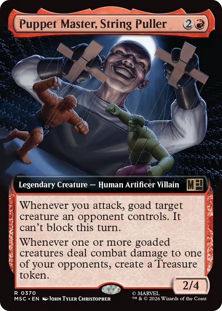 Puppet Master, String Puller (Extended Art) [Marvel Super Heroes Commander] | I Want That Stuff Brandon