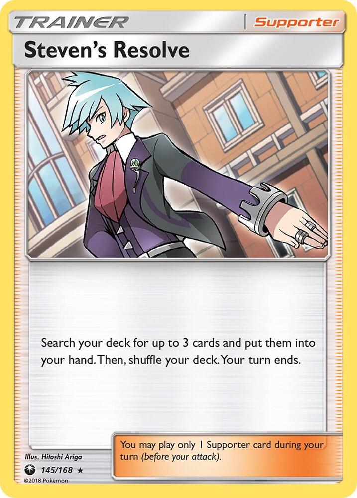 Steven's Resolve (145/168) [Sun & Moon: Celestial Storm] | I Want That Stuff Brandon