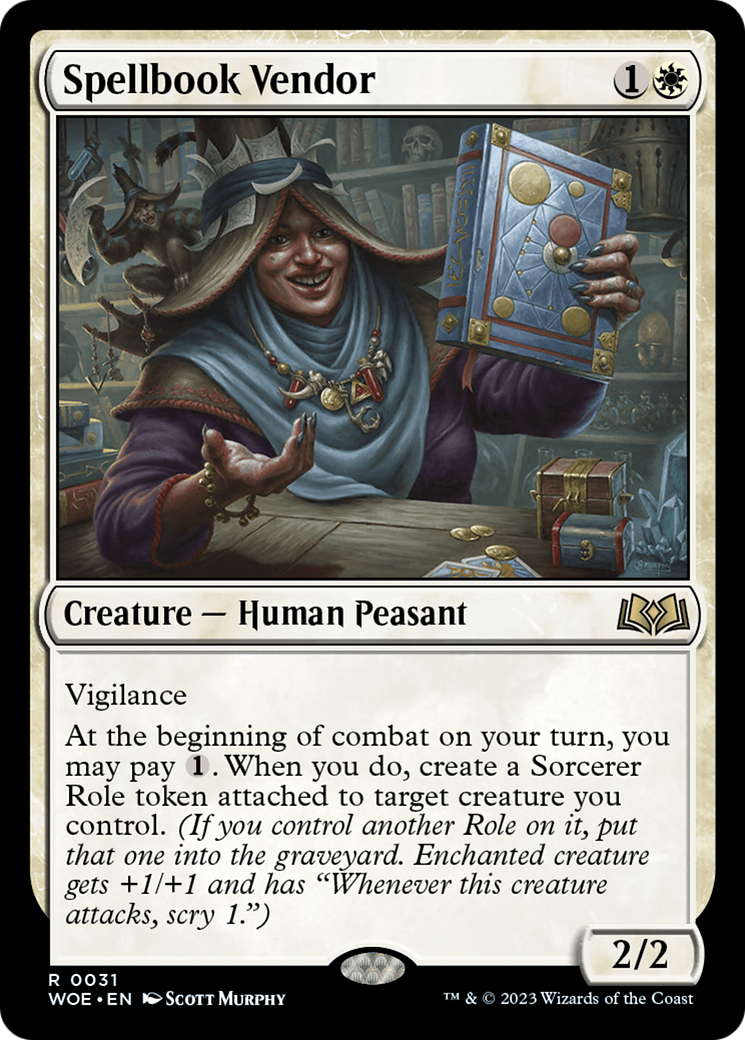 Spellbook Vendor [Wilds of Eldraine] | I Want That Stuff Brandon