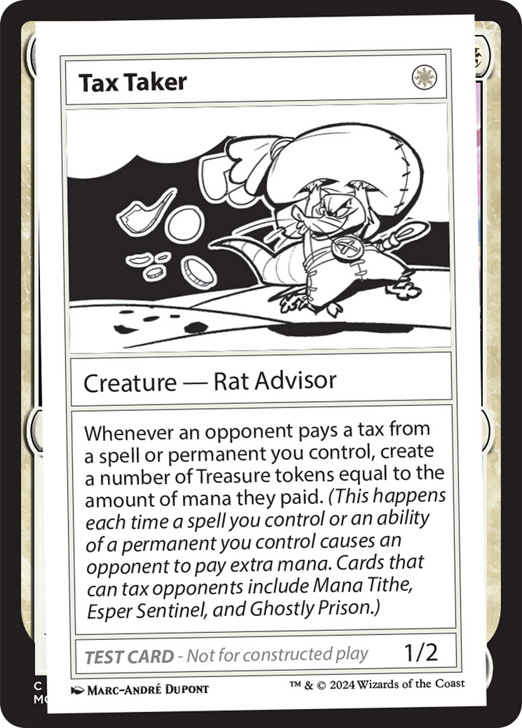 Tax Taker [Mystery Booster 2 Playtest Cards] | I Want That Stuff Brandon