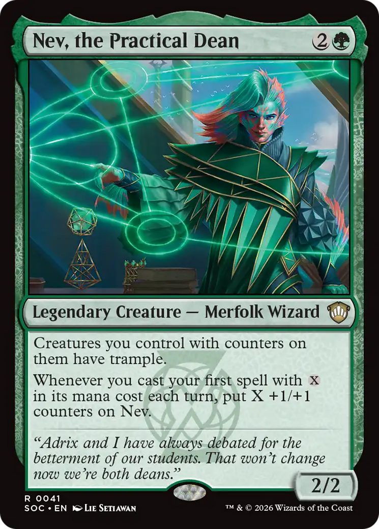 Nev, the Practical Dean [Secrets of Strixhaven Commander] | I Want That Stuff Brandon