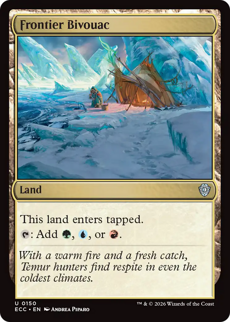Frontier Bivouac [Lorwyn Eclipsed Commander] | I Want That Stuff Brandon