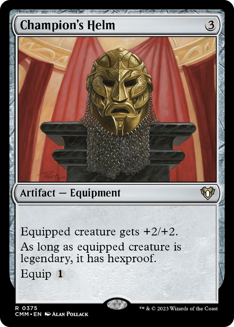 Champion's Helm [Commander Masters] | I Want That Stuff Brandon