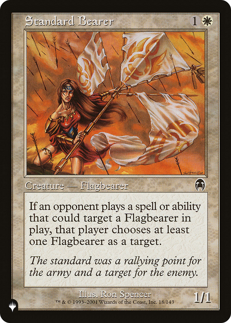 Standard Bearer [The List Reprints] | I Want That Stuff Brandon