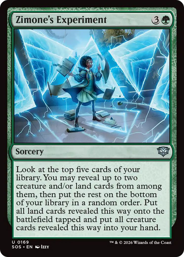 Zimone's Experiment [Secrets of Strixhaven] | I Want That Stuff Brandon