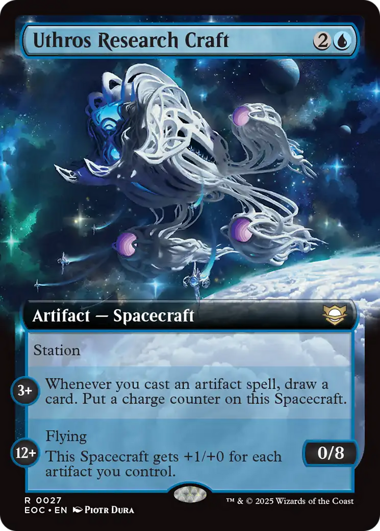 Uthros Research Craft (Extended Art) [Edge of Eternities Commander] | I Want That Stuff Brandon