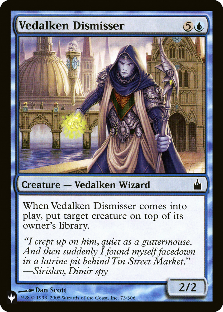 Vedalken Dismisser [The List Reprints] | I Want That Stuff Brandon