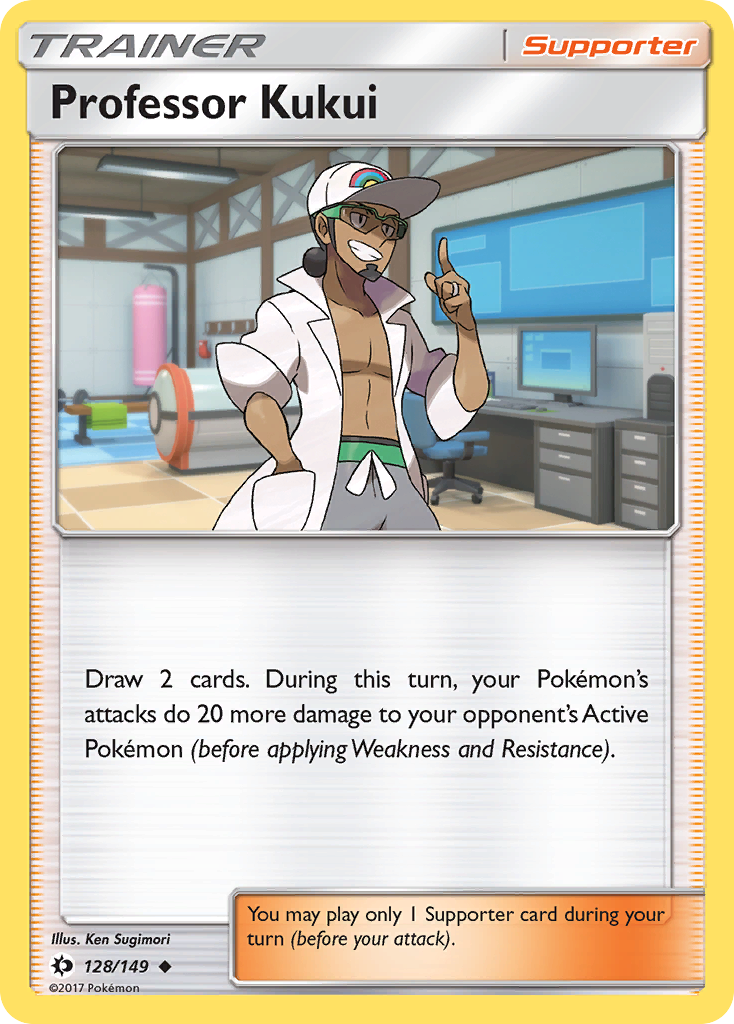 Professor Kukui (128/149) [Sun & Moon: Base Set] | I Want That Stuff Brandon