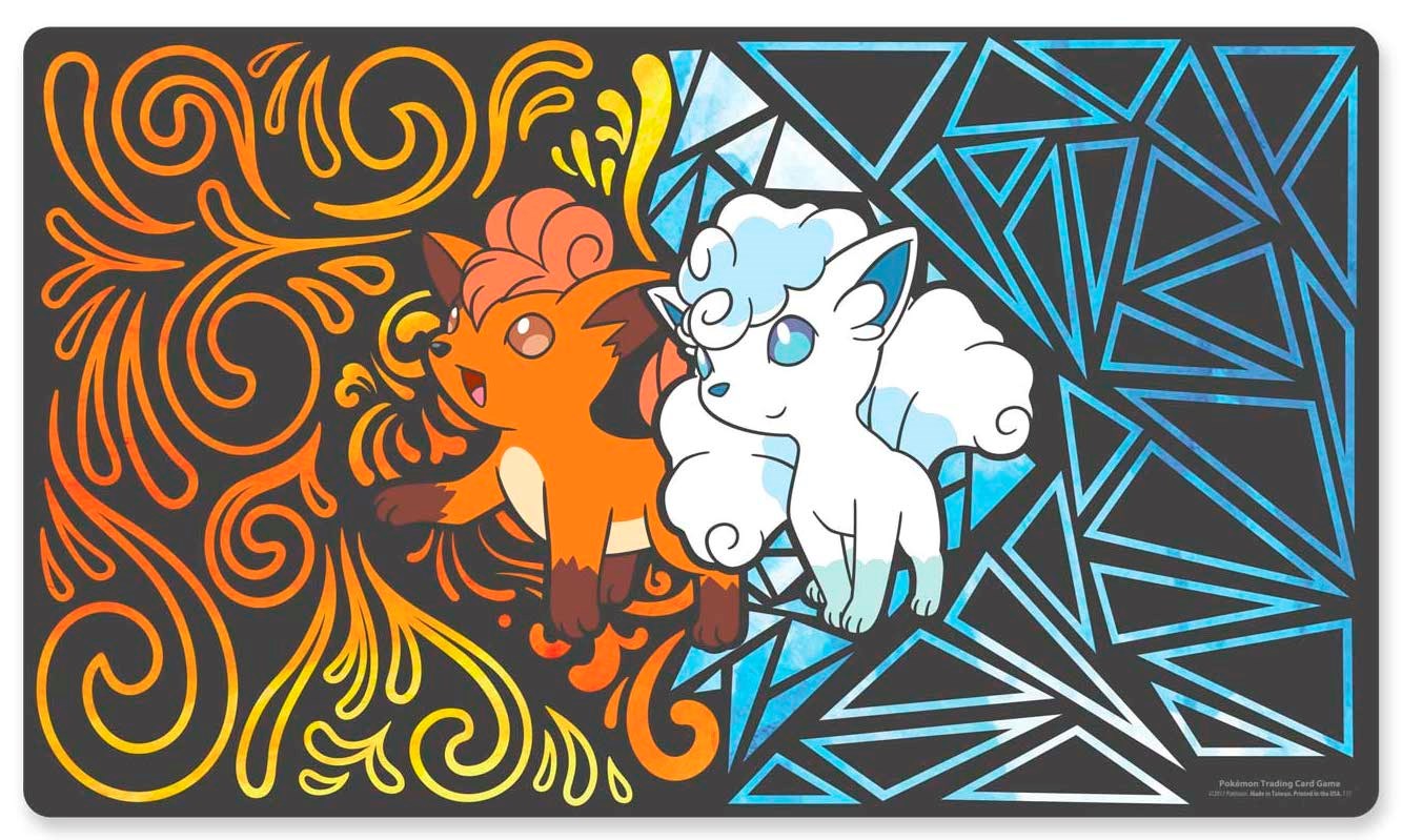 Playmat - Vulpix and Alolan Vulpix | I Want That Stuff Brandon