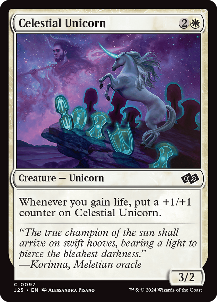 Celestial Unicorn [Foundations Jumpstart] | I Want That Stuff Brandon