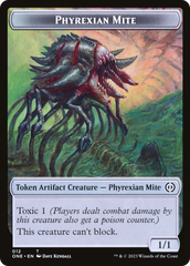 Phyrexian Mite Token (12) [Phyrexia: All Will Be One Tokens] | I Want That Stuff Brandon