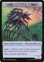 Phyrexian Mite (012) // Drone Double-Sided Token [Phyrexia: All Will Be One Tokens] | I Want That Stuff Brandon