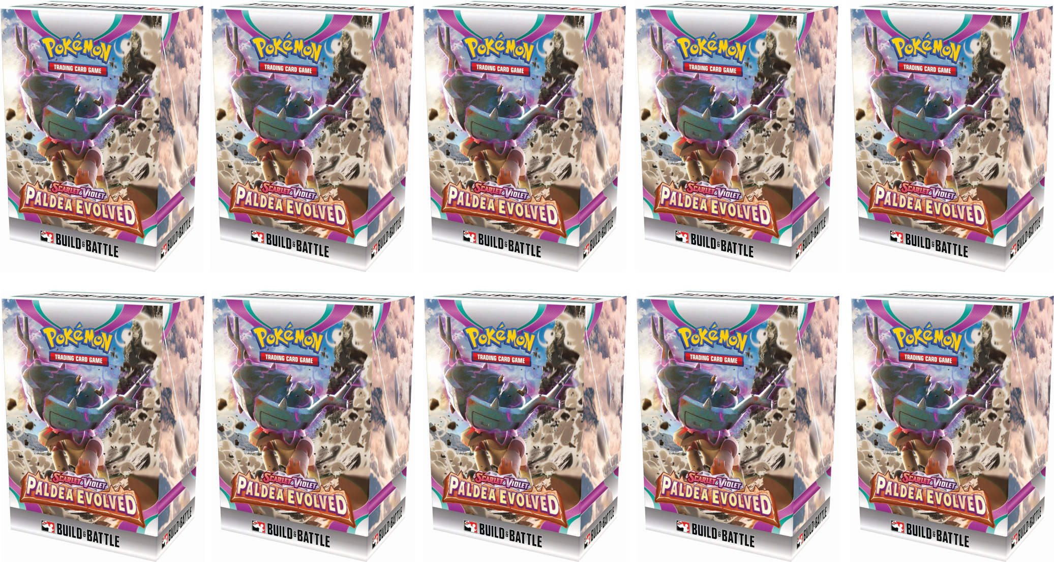 Scarlet & Violet: Paldea Evolved - Build & Battle Box Display | I Want That Stuff Brandon