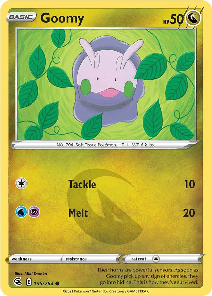 Goomy (195/264) [Sword & Shield: Fusion Strike] | I Want That Stuff Brandon