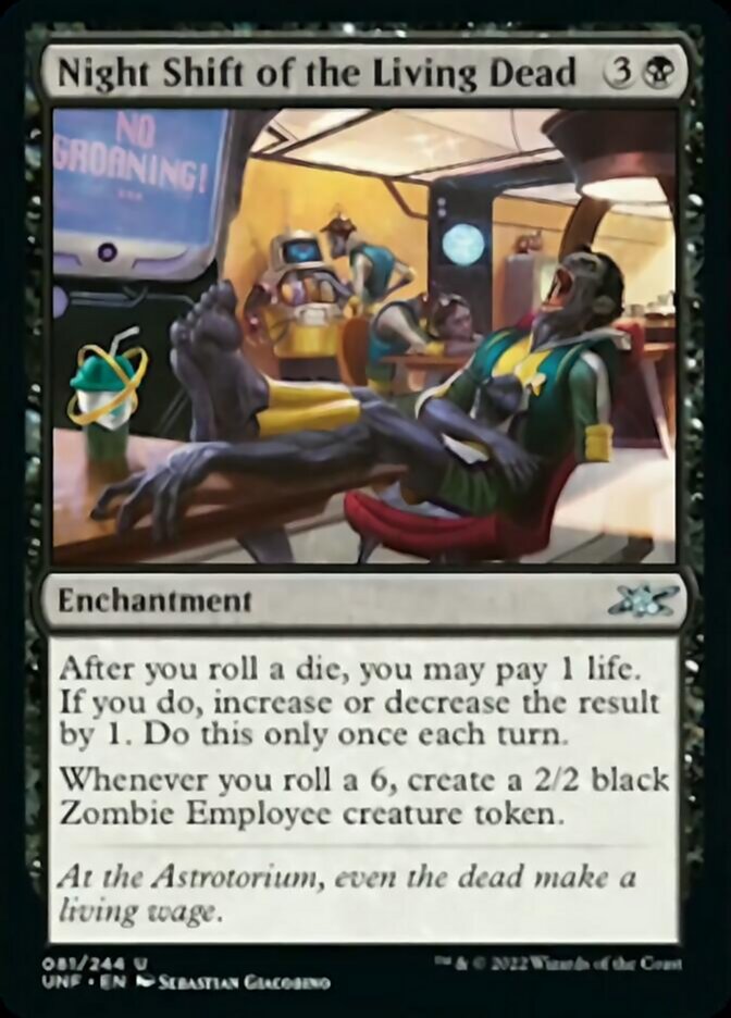 Night Shift of the Living Dead [Unfinity] | I Want That Stuff Brandon