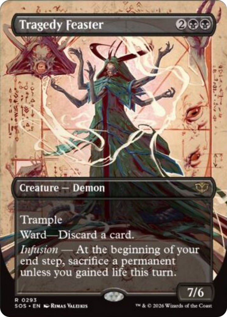Tragedy Feaster (Borderless) [Secrets of Strixhaven] | I Want That Stuff Brandon