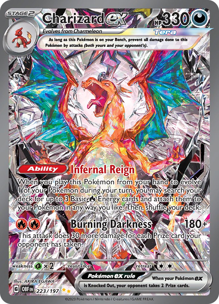 Charizard ex (223/197) [Scarlet & Violet: Obsidian Flames] | I Want That Stuff Brandon