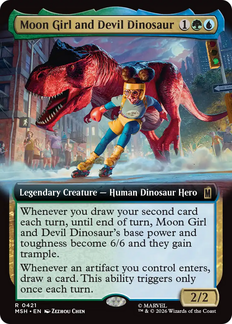Moon Girl and Devil Dinosaur (Extended Art) [Marvel Super Heroes] | I Want That Stuff Brandon